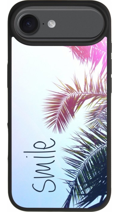 iPhone Air Case Hülle - Silikon schwarz Smile 05 iPhone Air Case Hülle - Silikon schwarz Smile 05