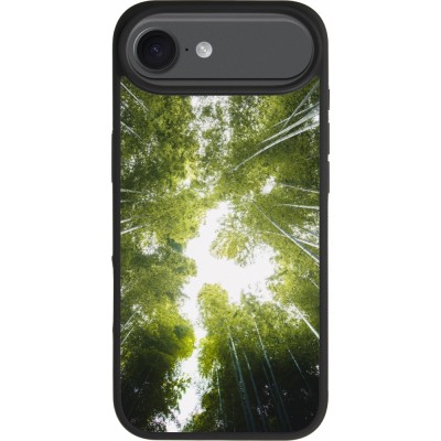 iPhone Air Case Hülle - Silikon schwarz Spring 23 forest blue sky