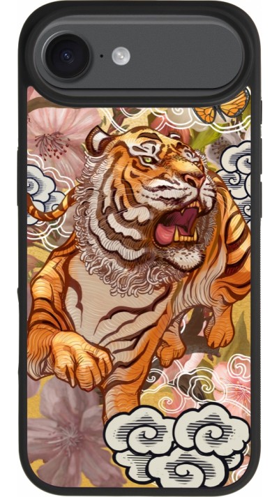 iPhone Air Case Hülle - Silikon schwarz Spring 23 japanese tiger