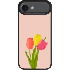 iPhone Air Case Hülle - Silikon schwarz Spring 23 tulip trio