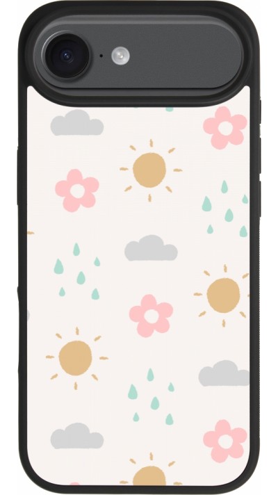 iPhone Air Case Hülle - Silikon schwarz Spring 23 weather