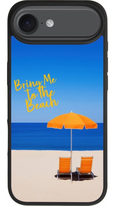 iPhone Air Case Hülle - Silikon schwarz Summer 2025 Bring me to the beach