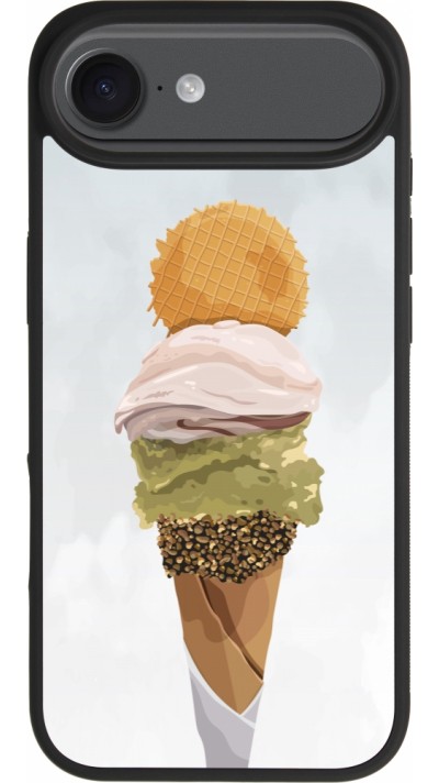 iPhone Air Case Hülle - Silikon schwarz Summer 2025 Cornet