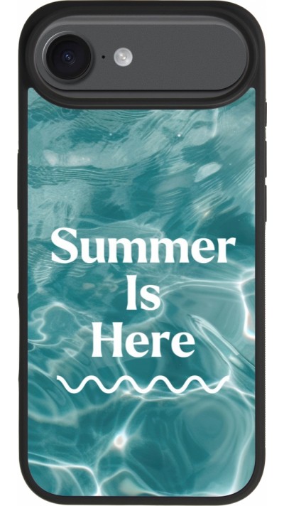 iPhone Air Case Hülle - Silikon schwarz Summer 2025 Summer is here