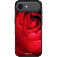 iPhone Air Case Hülle - Silikon schwarz Valentine 2022 Rose