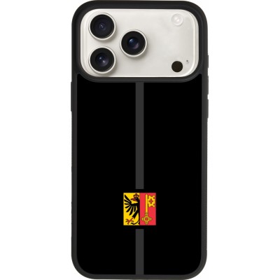 iPhone 17 Pro Max Case Hülle - Silikon schwarz Kanton GE schwarz