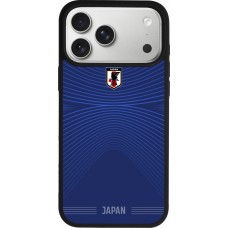 iPhone 17 Pro Max Case Hülle - Silikon schwarz Japan 2026 personalisierbares Fussballtrikot