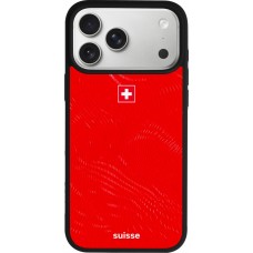 iPhone 17 Pro Max Case Hülle - Silikon schwarz Schweiz 2026 personalisierbares Fussballtrikot