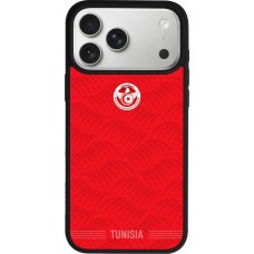 iPhone 17 Pro Max Case Hülle - Silikon schwarz Tunesien 2026 personalisierbares Fussballtrikot