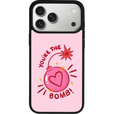 iPhone 17 Pro Max Case Hülle - Silikon schwarz Saint Valentines Day 26 You are the bomb