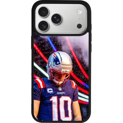 iPhone 17 Pro Max Case Hülle - Silikon schwarz Super Bowl 26 Patriots 3