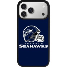 iPhone 17 Pro Max Case Hülle - Silikon schwarz Super Bowl 26 Seattle 3