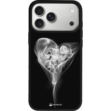 iPhone 17 Pro Max Case Hülle - Silikon schwarz Valentine 2022 Black Smoke