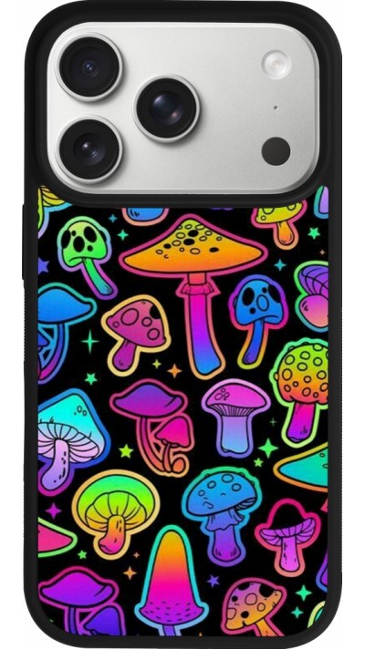 iPhone 17 Pro Case Hülle - Silikon schwarz Autumn 2024 magic mushrooms