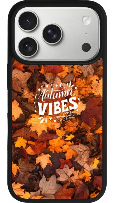iPhone 17 Pro Case Hülle - Silikon schwarz Autumn 25 Autumn vibes