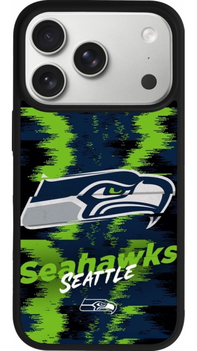 iPhone 17 Pro Case Hülle - Silikon schwarz Super Bowl 26 Seattle 2