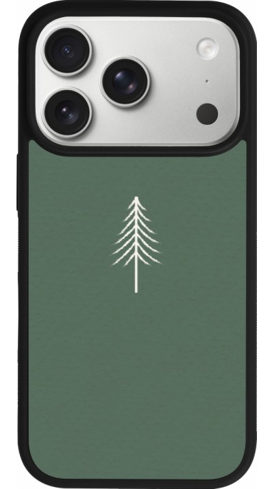 iPhone 17 Pro Case Hülle - Silikon schwarz Christmas 22 minimalist tree