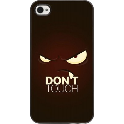 Coque iPhone 4/4s - Angry Dont Touch