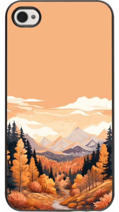 iPhone 4/4s Case Hülle - Autumn 25 Mountains