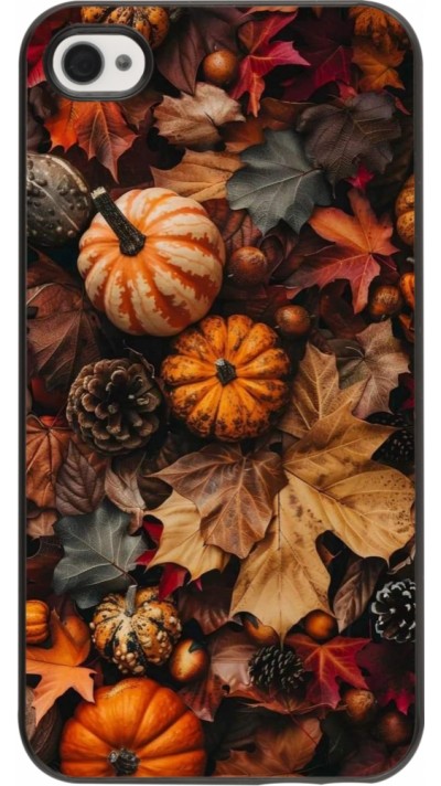 iPhone 4/4s Case Hülle - Autumn 25 Pumpkin