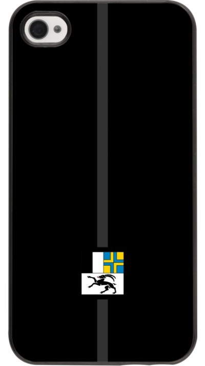iPhone 4/4s Case Hülle - Kanton GR schwarz iPhone 4/4s Case Hülle - Kanton GR schwarz
