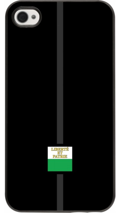 iPhone 4/4s Case Hülle - Kanton VD schwarz iPhone 4/4s Case Hülle - Kanton VD schwarz