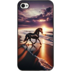 iPhone 4/4s Case Hülle - Pferd majestätisch Strand