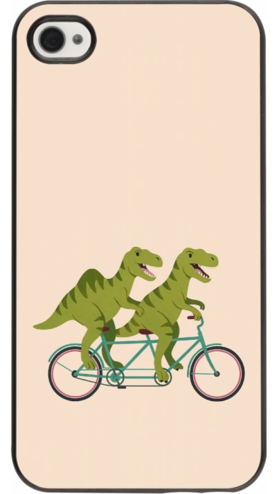 iPhone 4/4s Case Hülle - Dinosaurs on bikes 2026