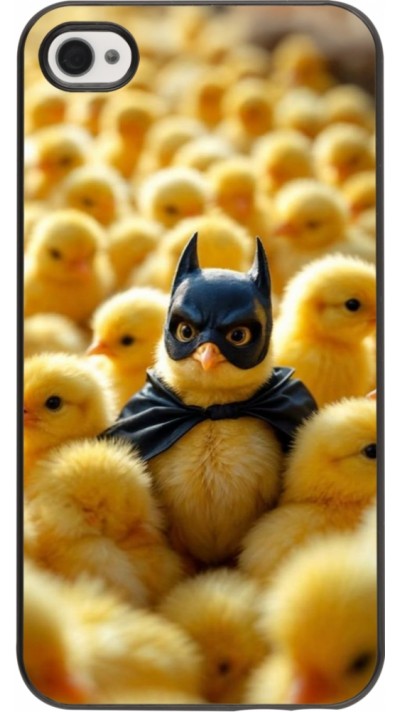 iPhone 4/4s Case Hülle - Easter 2026 Chicken Batman