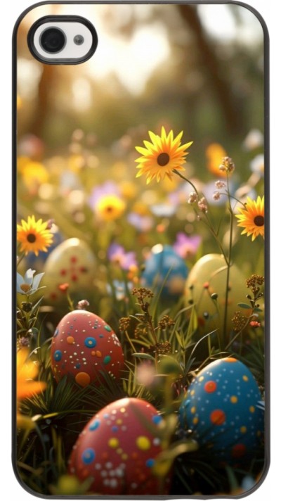 iPhone 4/4s Case Hülle - Easter 2026 Decorated eggs