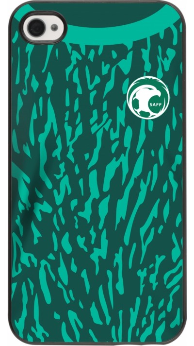 iPhone 4/4s Case Hülle - Saudi-Arabien 2022 personalisierbares Fussballtrikot iPhone 4/4s Case Hülle - Saudi-Arabien 2022 personalisierbares Fussballtrikot