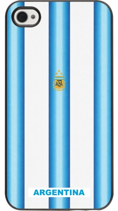 iPhone 4/4s Case Hülle - Argentinien 2026 personalisierbares Fussballtrikot