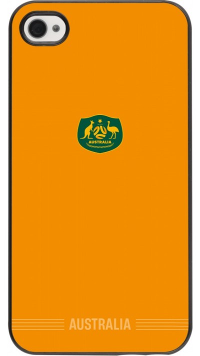 iPhone 4/4s Case Hülle - Australien 2026 personalisierbares Fussballtrikot