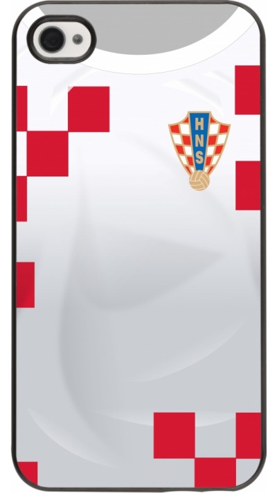 iPhone 4/4s Case Hülle - Kroatien 2022 personalisierbares Fussballtrikot iPhone 4/4s Case Hülle - Kroatien 2022 personalisierbares Fussballtrikot