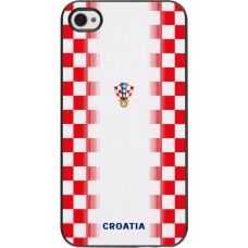 iPhone 4/4s Case Hülle - Kroatien 2026 personalisierbares Fussballtrikot