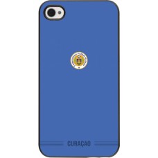 iPhone 4/4s Case Hülle - Curaçao 2026 personalisierbares Fussballtrikot