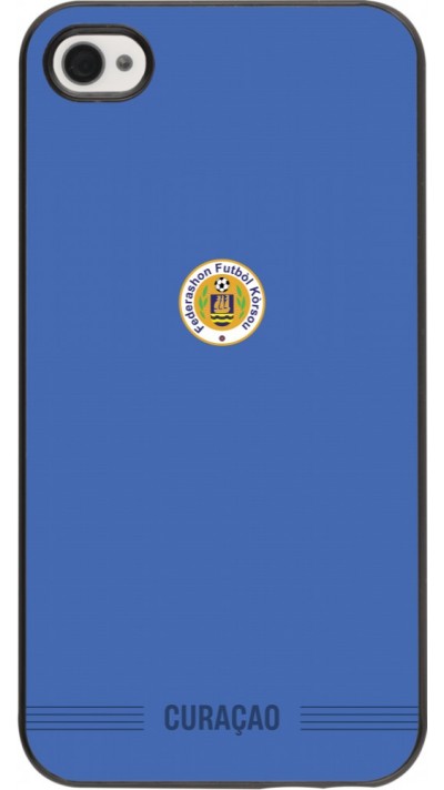 iPhone 4/4s Case Hülle - Curaçao 2026 personalisierbares Fussballtrikot