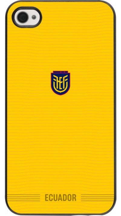 iPhone 4/4s Case Hülle - Ecuador 2026 personalisierbares Fussballtrikot