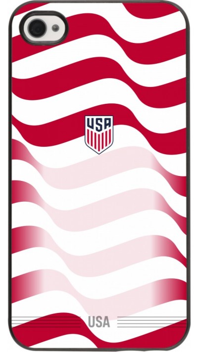 iPhone 4/4s Case Hülle - Vereinigten Staaten 2026 personalisierbares Fussballtrikot