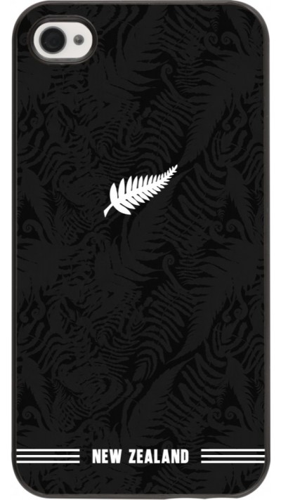 iPhone 4/4s Case Hülle - Neuseeland 2026 personalisierbares Fussballtrikot