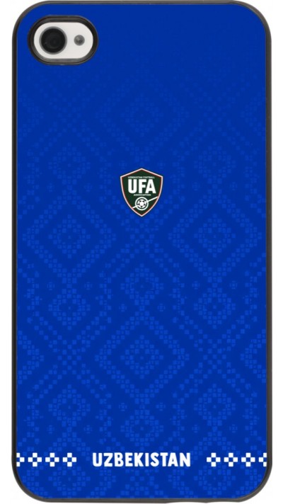iPhone 4/4s Case Hülle - Usbekistan 2026 personalisierbares Fussballtrikot