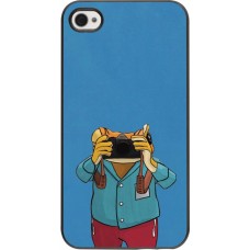 iPhone 4/4s Case Hülle - Frog with camera DTMF