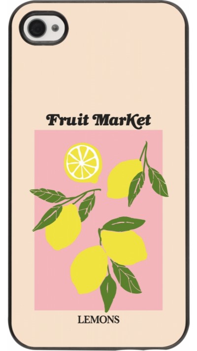 iPhone 4/4s Case Hülle - Fruit market lemons 2026