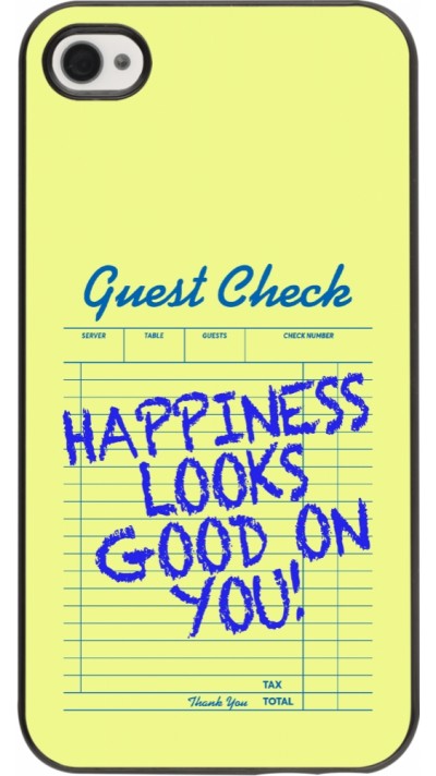 iPhone 4/4s Case Hülle - Guest check 2026