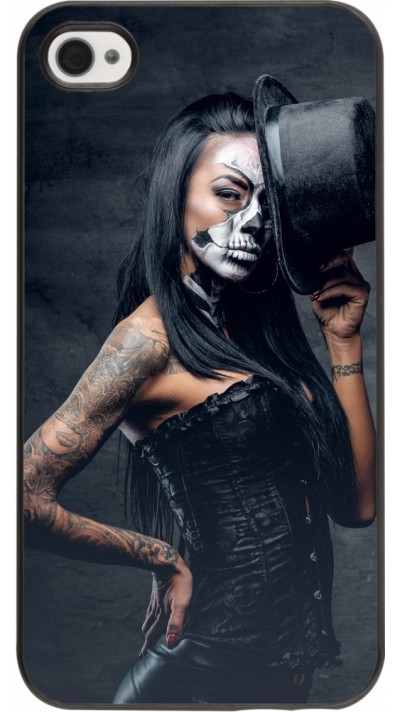 iPhone 4/4s Case Hülle - Halloween 22 Tattooed Girl iPhone 4/4s Case Hülle - Halloween 22 Tattooed Girl