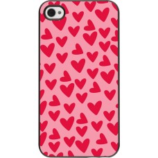 iPhone 4/4s Case Hülle - Mom 2024 kleine Herzen