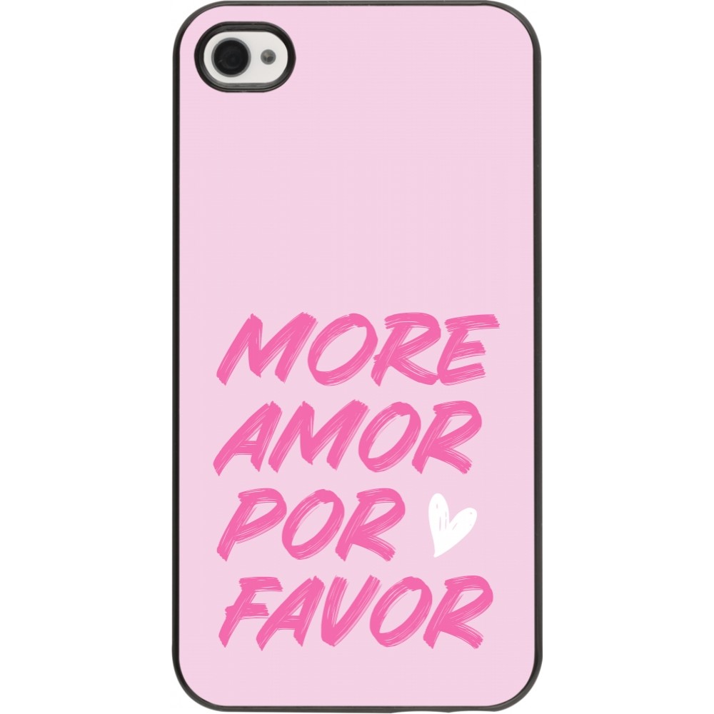 iPhone 4/4s Case Hülle - More amor porfavor