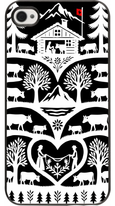 iPhone 4/4s Case Hülle - Poya Schweiz 2 schwarz iPhone 4/4s Case Hülle - Poya Schweiz 2 schwarz