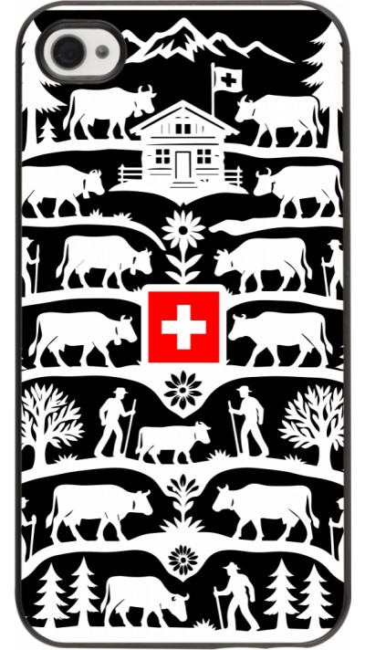 iPhone 4/4s Case Hülle - Poya Schweiz 3 schwarz iPhone 4/4s Case Hülle - Poya Schweiz 3 schwarz