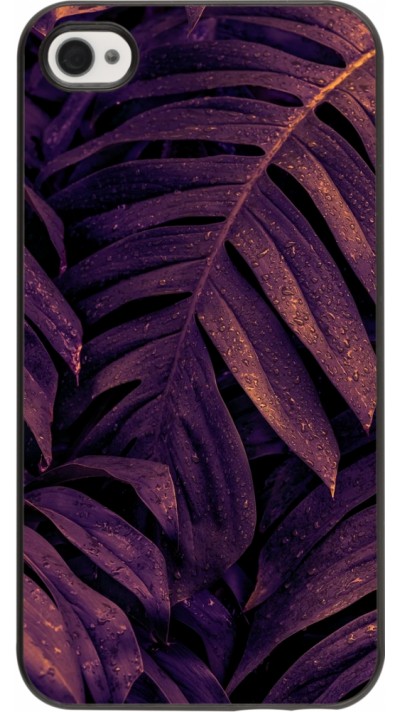 iPhone 4/4s Case Hülle - Purple Light Leaves iPhone 4/4s Case Hülle - Purple Light Leaves